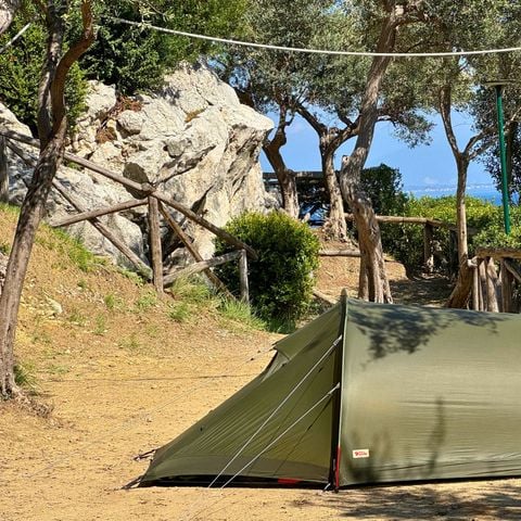 Kampeerplaats - Kleine tent