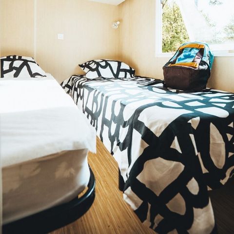 Stacaravan 6 personen - PREMIUM
