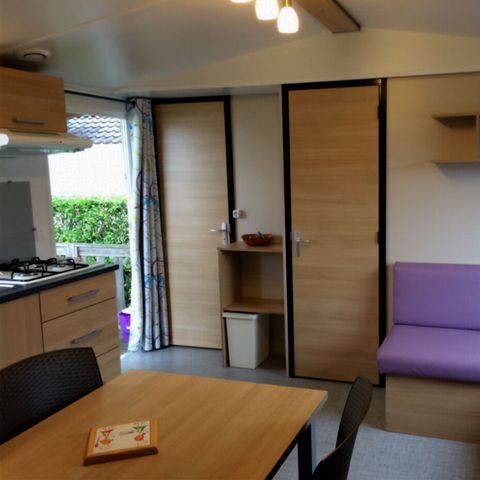 Stacaravan 6 personen - GRAND CONFORT (Aankomst op zaterdag)
