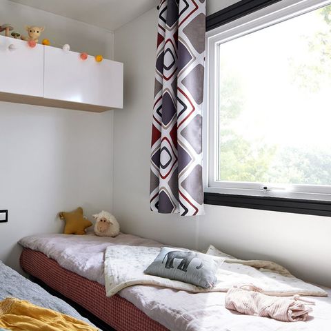 Stacaravan 4 personen - VAKANTIEHUIS 2 SLAAPKAMERS