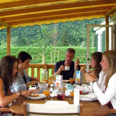 Stacaravan 5 personen - Maple