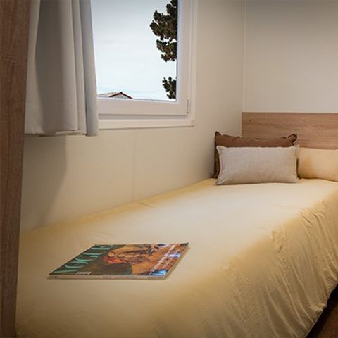 Stacaravan 6 personen - Mobile-home | Comfort | 3 Slaapkamers | 6 Pers. | Verhoogd terras | Airconditioning