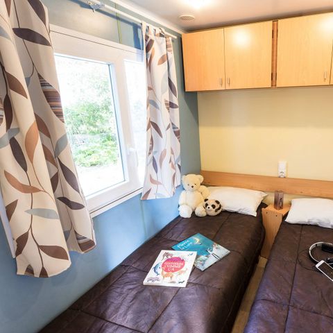 Stacaravan 4 personen - Klassiek | 2 Slaapkamers | 4 Pers. | Verhoogd terras