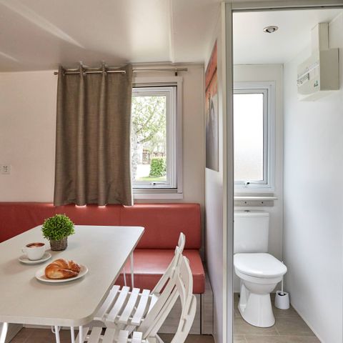 Stacaravan 4 personen - Superieure Bungalow - CLIM - TV - WIFI - Bedlinnenpakket - HANDDOEKEN