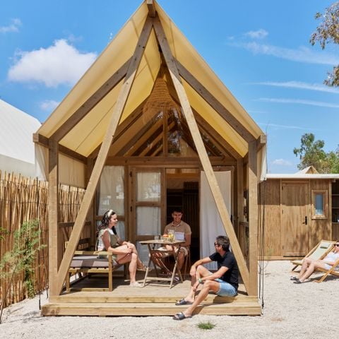 Safaritent 2 personen - Glamping Hut-Tent Senyoret