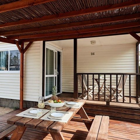 Bungalow 4 personen - Bungalow Banya Essential 2 Slaapkamers 4 Personen Airconditioning