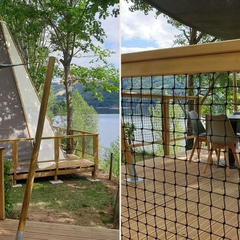 Accommodatie 5 personen - TIPI - HOME 3bed - Zonder badkamer - 34m2