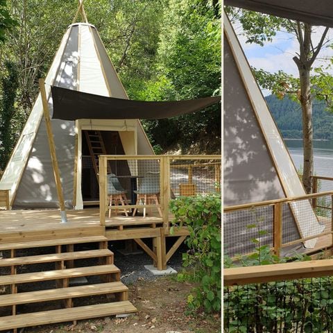 Accommodatie 5 personen - TIPI - HOME 3bed - Zonder badkamer - 34m2