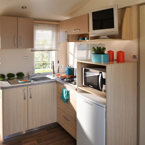 Stacaravan 4 personen - Ciela Confort Compact - 2 slaapkamers