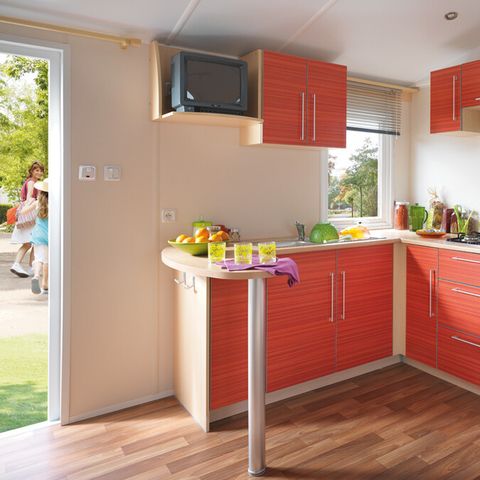 Stacaravan 5 personen - Ciela Confort Compact - 2 Slaapkamers