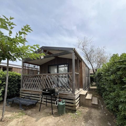 Stacaravan 4 personen - Mobile-home | Ultimate | 2 slaapkamers | 4 pers. | Single terras | Airconditioning | TV