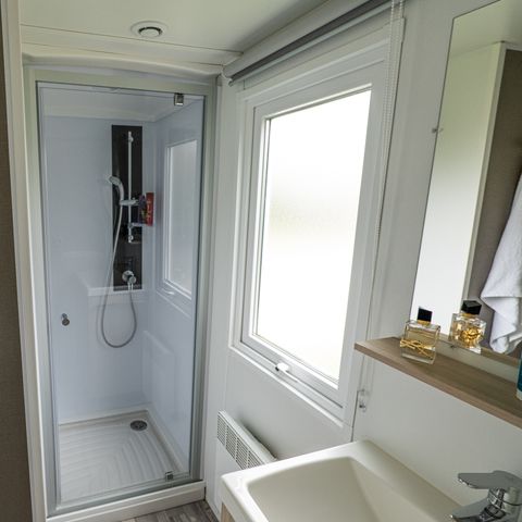 Stacaravan 4 personen - LODGE - 2 slaapkamers