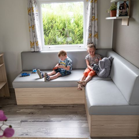 Stacaravan 6 personen - LODGE - 3 slaapkamers