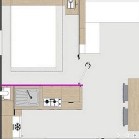 Stacaravan 6 personen - NOYA - 3 slaapkamers