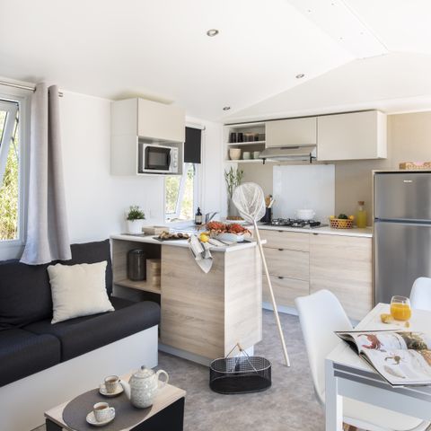 Stacaravan 4 personen - Castel Palace**** Zonder terras