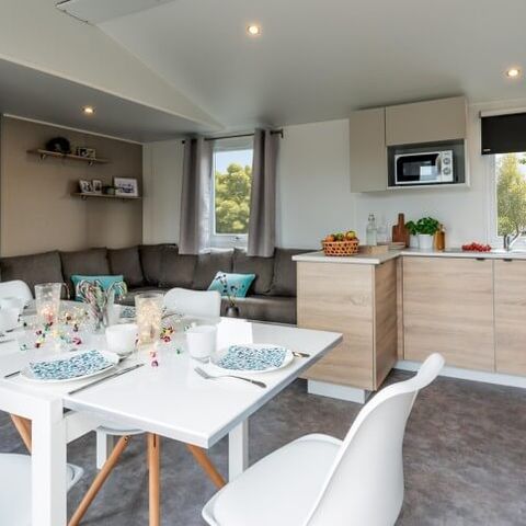 Stacaravan 6 personen - Castel Palace**** Zonder terras