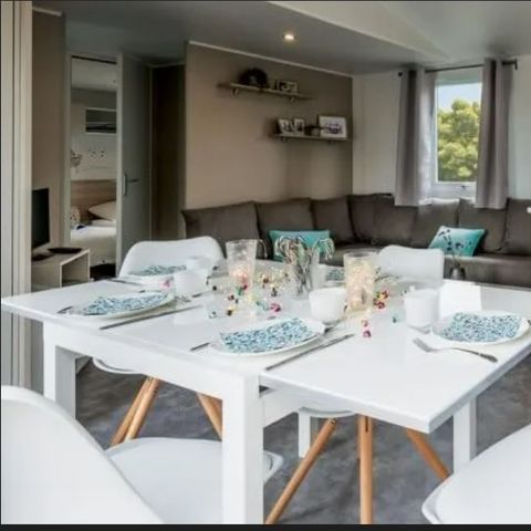 Stacaravan 6 personen - Castel Palace**** Zonder terras