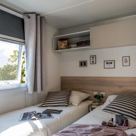 Stacaravan 6 personen - Castel Palace**** Zonder terras