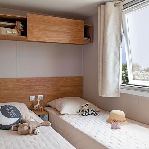 Stacaravan 6 personen - Castel Palace**** Zonder terras
