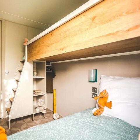 Stacaravan 6 personen - STAR*** met airconditioning 3 slaapkamers 6 pers.