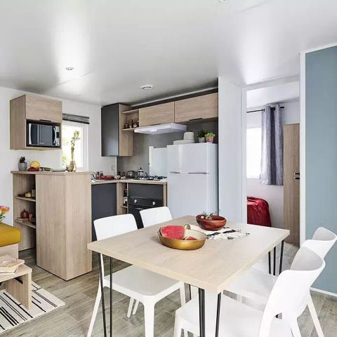 Stacaravan 6 personen - LODGE - 3 slaapkamers 6 personen