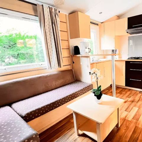 Stacaravan 6 personen - HAPPY 3 slaapkamers zonder televisie voor 6 personen