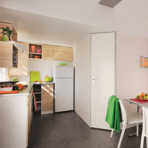 Stacaravan 4 personen - MH2 CONFORT + 27 m² (27 m²)