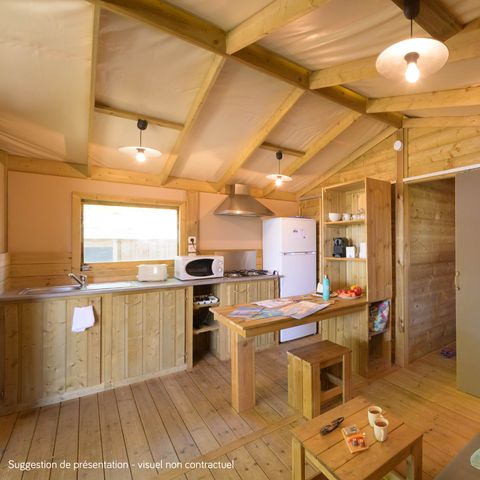 Stacaravan 5 personen - Cosyflower Premium 38 m²