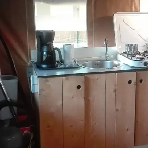 Safaritent 6 personen - Lodgetent type SL+