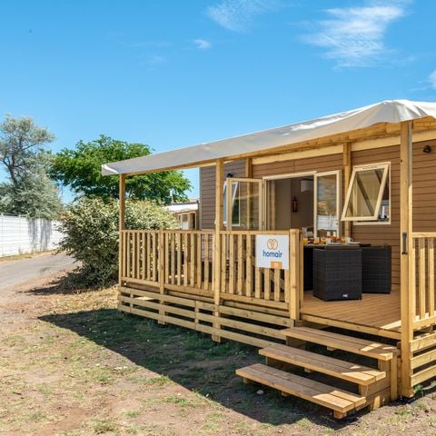 Stacaravan 6 personen - Premium | 3 slaapkamers | 6 pers | Terras Lounge | Airconditioning | TV