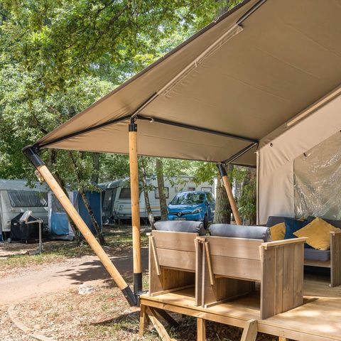 Safaritent 4 personen - Safaritent Comfort + airco