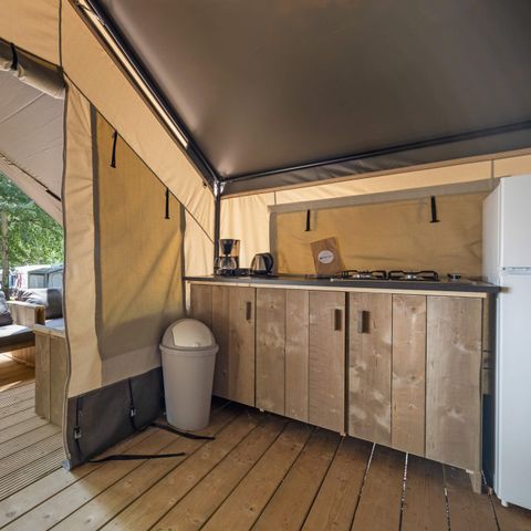 Safaritent 4 personen - Safaritent Comfort + airco