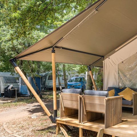Safaritent 4 personen - Safaritent Comfort + airco