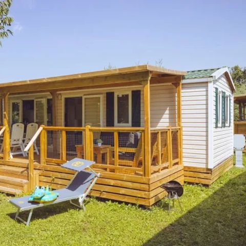 Stacaravan 6 personen - Comfort Plus 3 slaapkamers Lounge