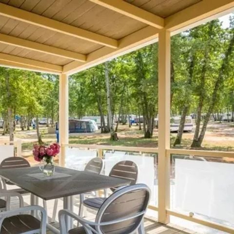 Stacaravan 5 personen - Premium 2 slaapkamers 2 badkamers