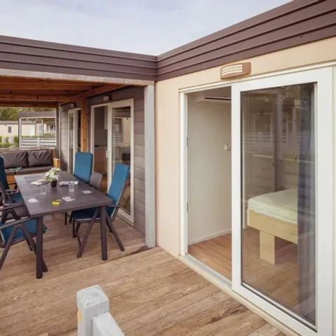 Stacaravan 6 personen - Comfort 2 slaapkamers 2 badkamers Relax Premium zone