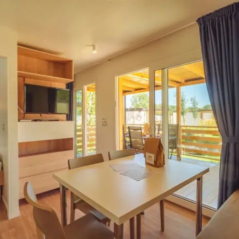 Stacaravan 6 personen - Comfort 2 slaapkamers 2 badkamers Relax Premium zone