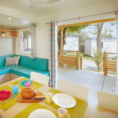 Stacaravan 6 personen - Premium 3-slaapkamer lounge zonder tv
