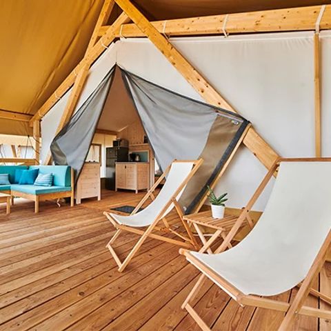 Tent 4 personen - Glamping-tent