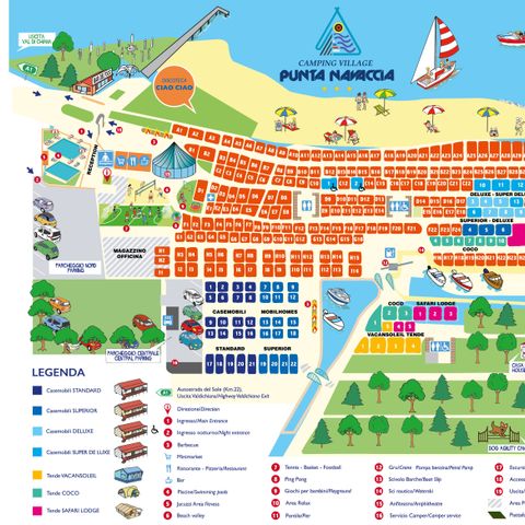 Camping Punta Navaccia  - Camping Perugia - Afbeelding N°3