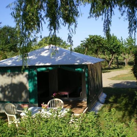Bungalowtent 4 personen - Caribisch gebied, zonder sanitaire voorzieningen
