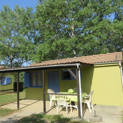 Chalet 4 personen - zonder sanitaire voorzieningen