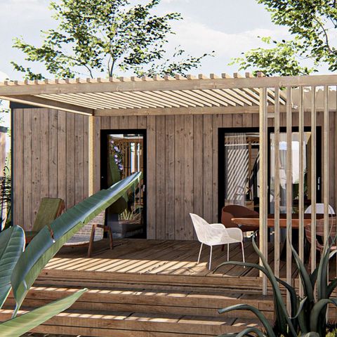 Stacaravan 4 personen - COTTAGE 4p 2bed PREMIUM