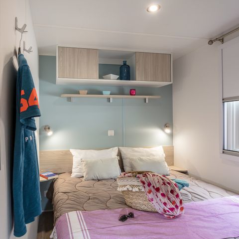 Stacaravan 6 personen - Mobile-home | Comfort | 2 Slaapkamers | 4/6 Pers. | Single terras | Air-con.