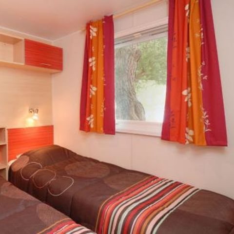 Stacaravan 5 personen - Mobile-home | Comfort | 2 Slaapkamers | 5 Pers. | Terras Single | 1 Badkamer | Air-con.