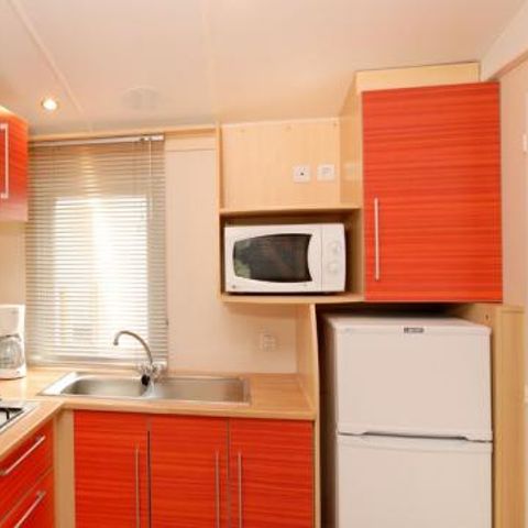 Stacaravan 5 personen - Mobile-home | Comfort | 2 Slaapkamers | 5 Pers. | Terras Single | 1 Badkamer | Air-con.