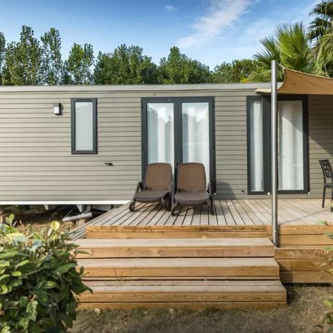 Stacaravan 6 personen - Mobile-home | Premium | 3 slaapkamers | 6 pers | Terras-Lounge | 1 Badkamer | Airconditioning | TV