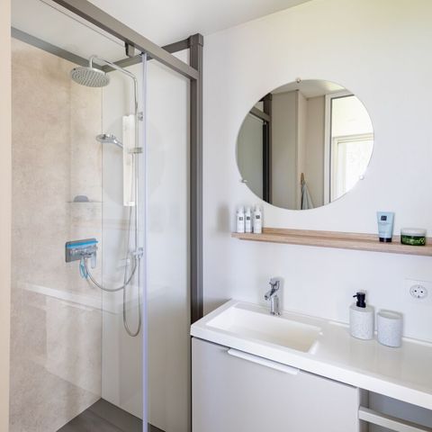 Stacaravan 8 personen - Supreme Plus 3 slaapkamers Lounge