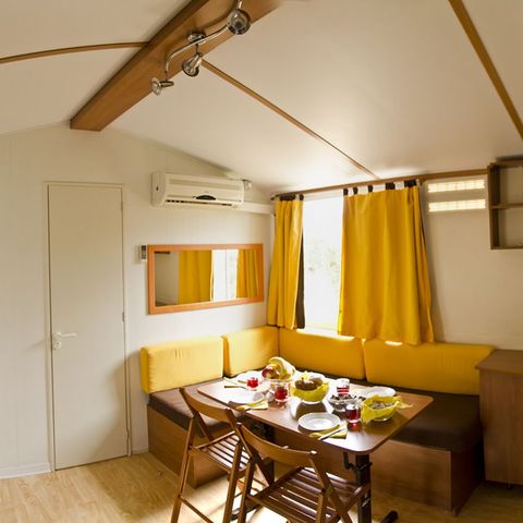 Stacaravan 6 personen - Comfort 3 slaapkamers
