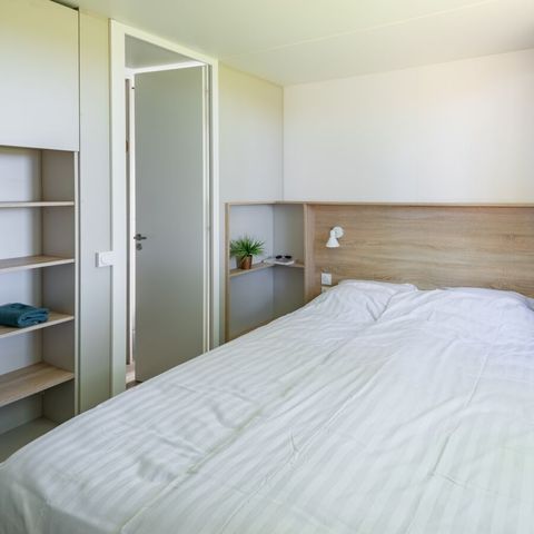 Stacaravan 6 personen - Comfort 3 slaapkamers Lounge